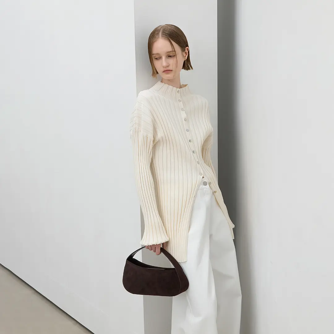 아뜰리에 나인 (CD-2190)PETTU TWO-WAY LONG CARDIGAN 상품 이미지 2