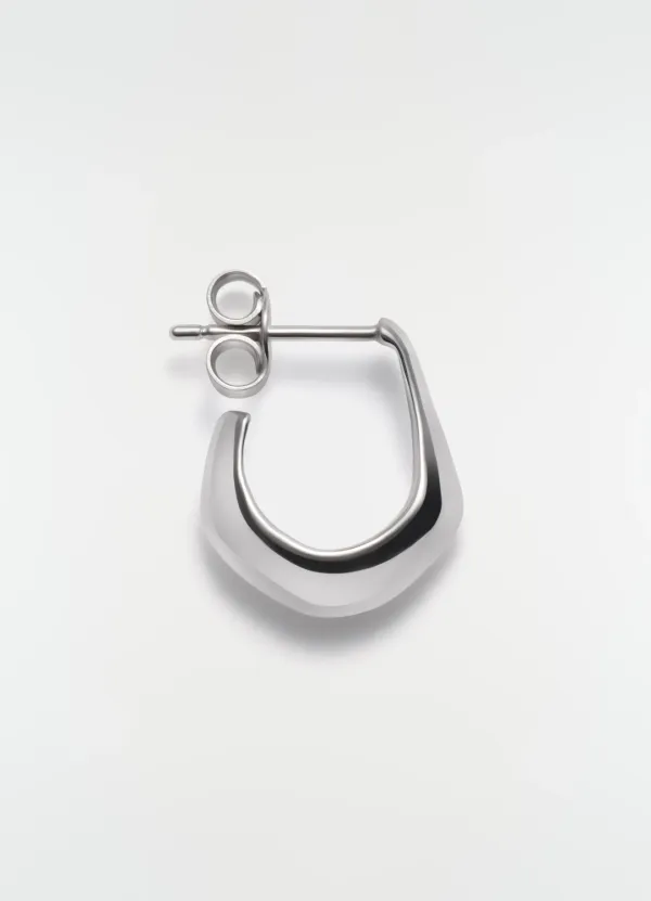 MINI DROP EARRING IN SILVER