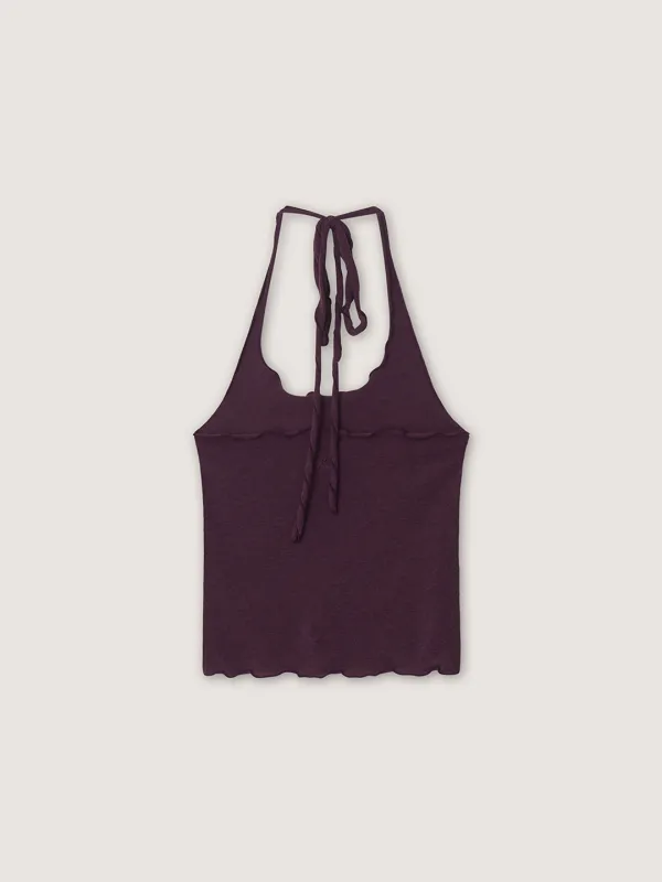 [12th] Melt Halter Sleeveless - Grape