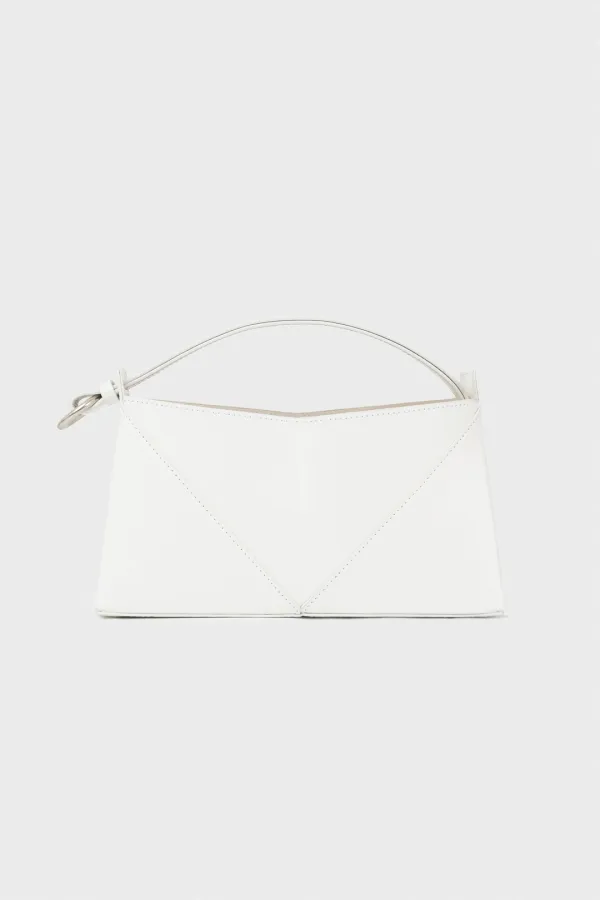 Folded Cube Mini Bag_Cream