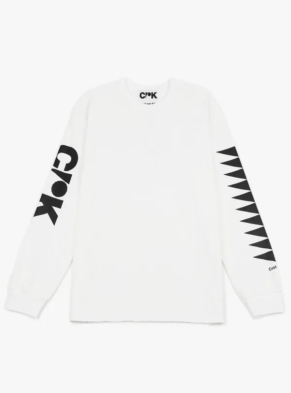 CPK BLOCK L/S - WHITE