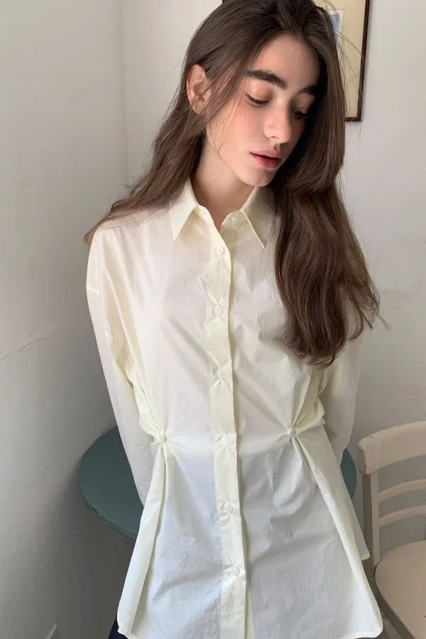(시즌오프) Vila Shirts / Lemon