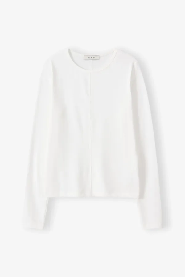 Line Point Tee (Ivory)
