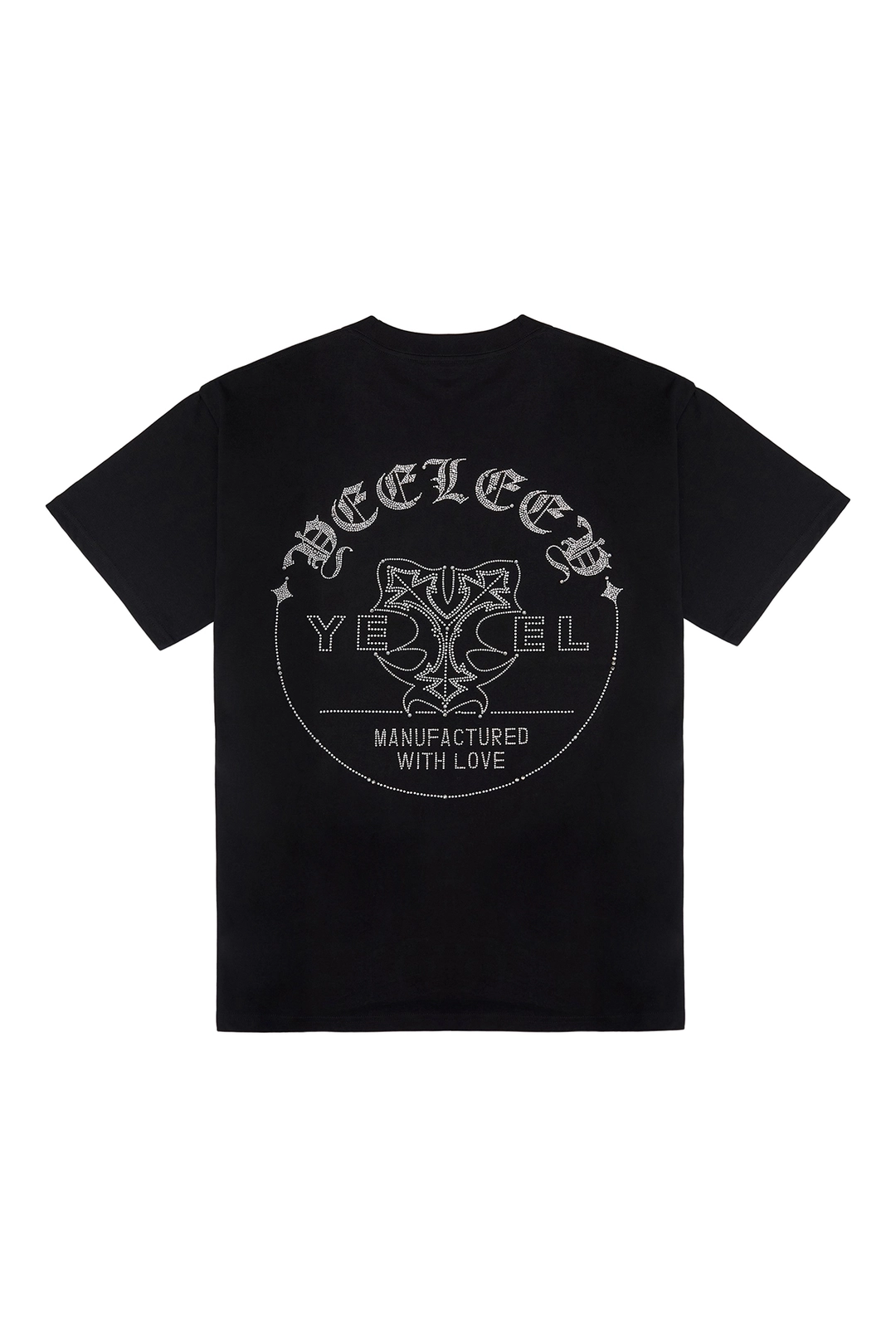 와이이이엘 CUBIC LOGO OVERSIZED T-SHIRT BLACK 상품 이미지 3