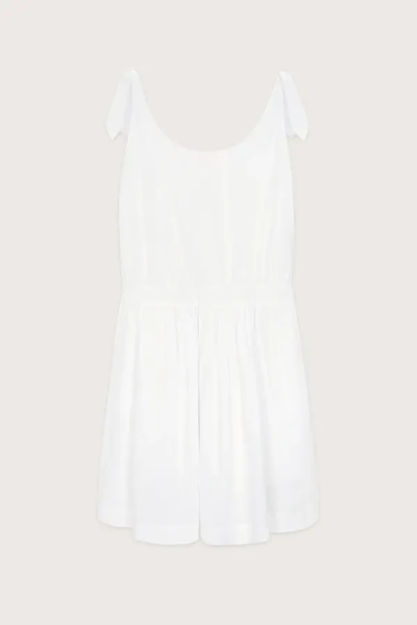Rabbit Tie Dress (White)