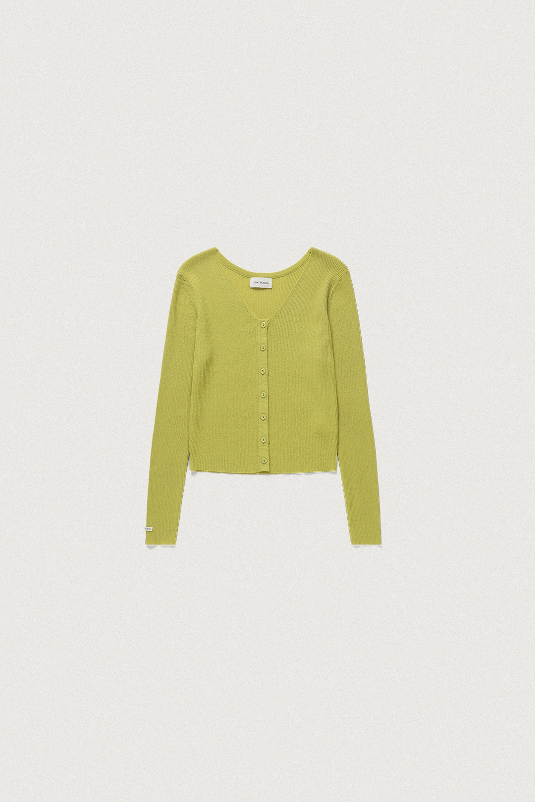 샤드라마 TWO-WAY LAYERED CARDIGAN SETUP [OLIVE] 상품 이미지 1