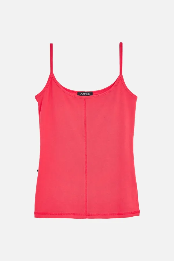 Soft Long Sleeveless _ Red