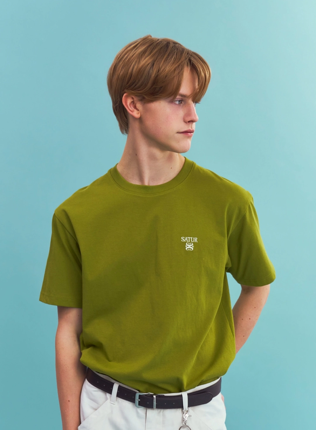 세터 Loren Classic Logo T-Shirt - Olive Green 상품 이미지 2