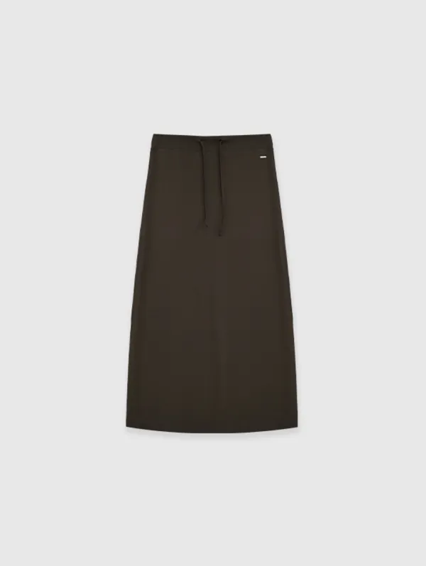 [3rd 예약주문] Chill Maxi Skirt (Brown)