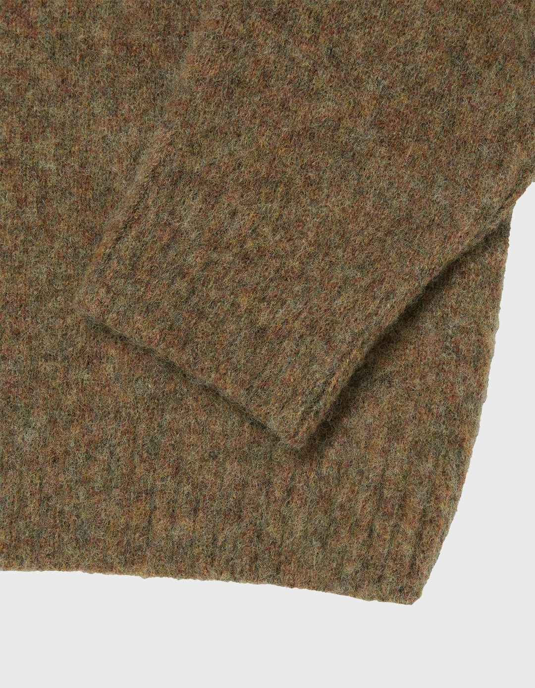 헤리티지플로스 CREST SHAGGY DOG ROUND CARDIGAN / M.Brown 상품 이미지 3