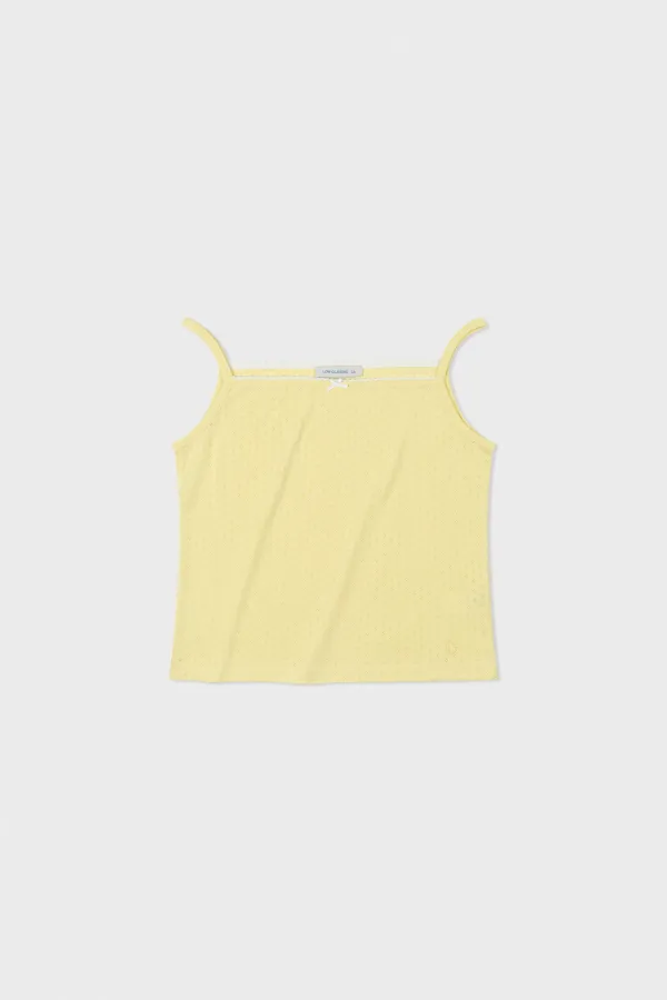 Ribbon Pointed Sleeveless_Sunflower