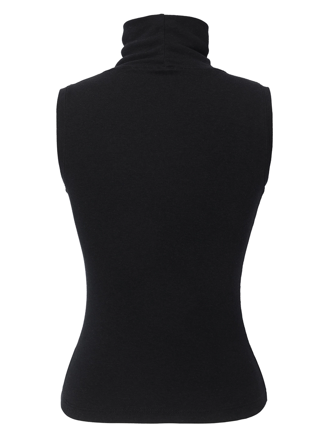 이네기 [3rd Reorder] Drape Turtleneck Top (black) 상품 이미지 2