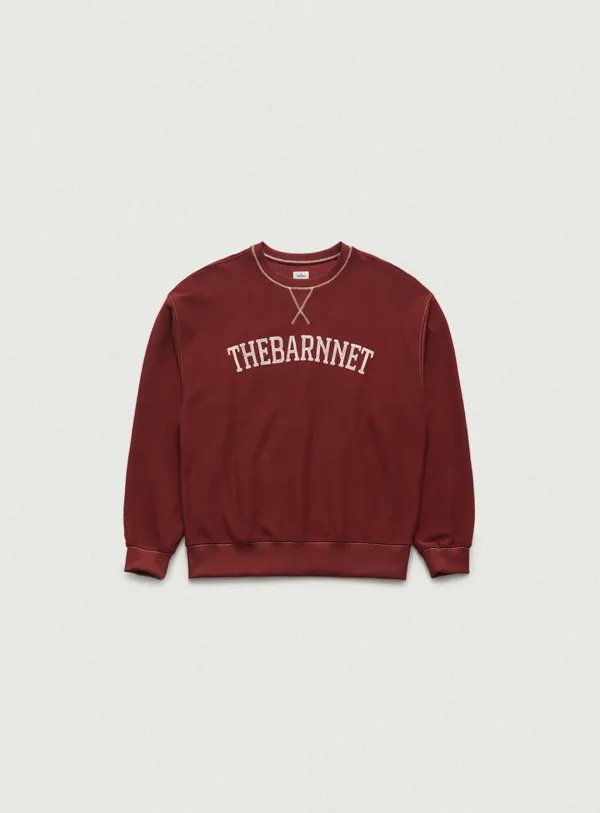 Natural Logo Sweat Shirt_Red