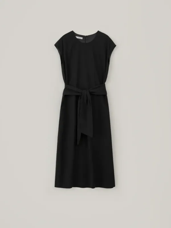 Strap Maxi Dress - Black