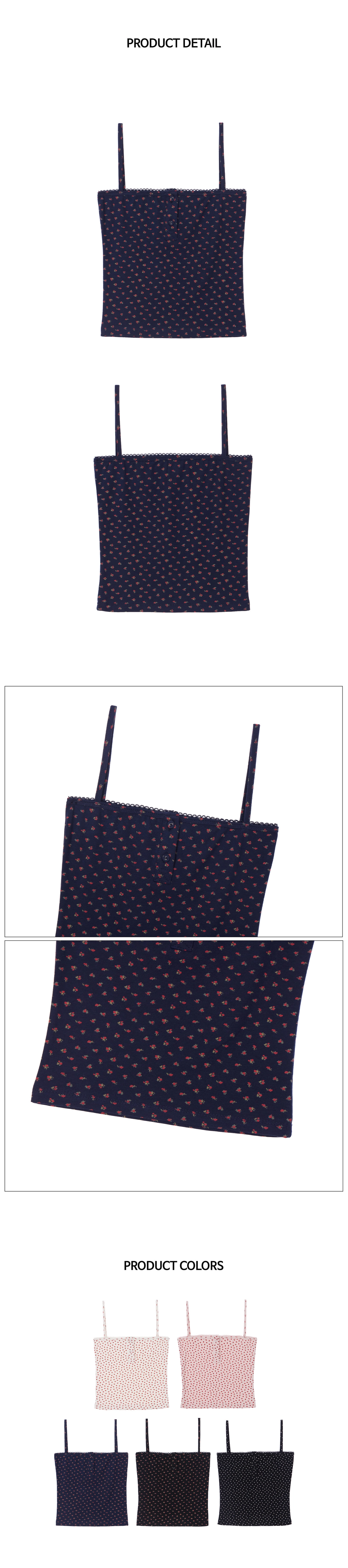 로제프란츠 Rose & Berry Lounge Sleeveless [Rose Navy] 상품 이미지 3