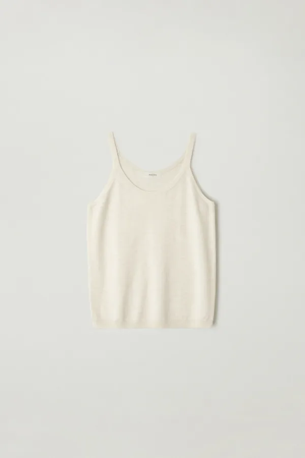 lvera sleeveless knit (Oatmeal)