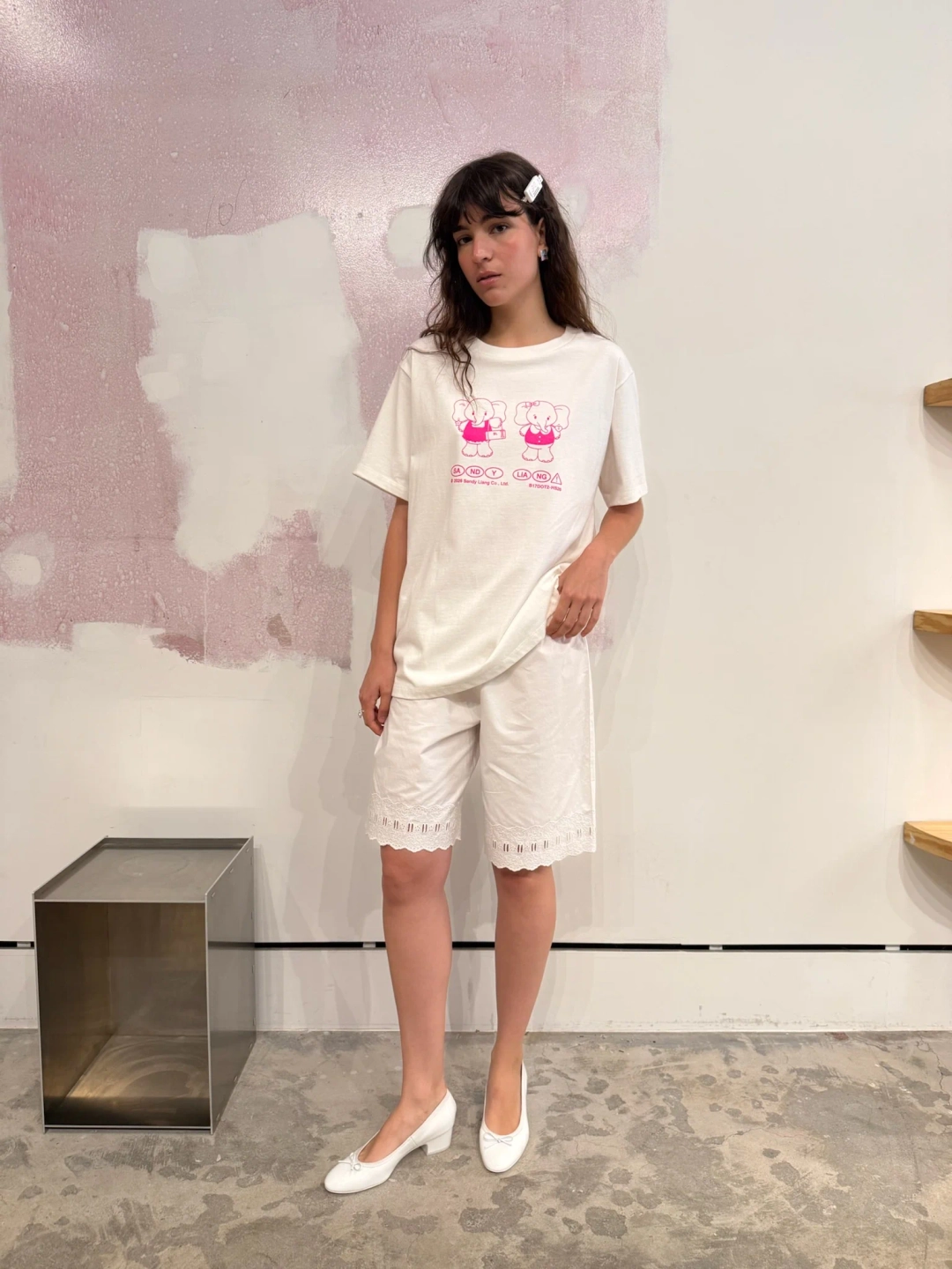 샌디리앙 PEANUT BOXY TEE 상품 이미지 3