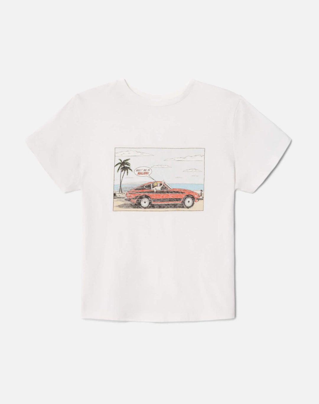 리던 Classic Tee Malibu Car - Vintage White 상품 이미지 1