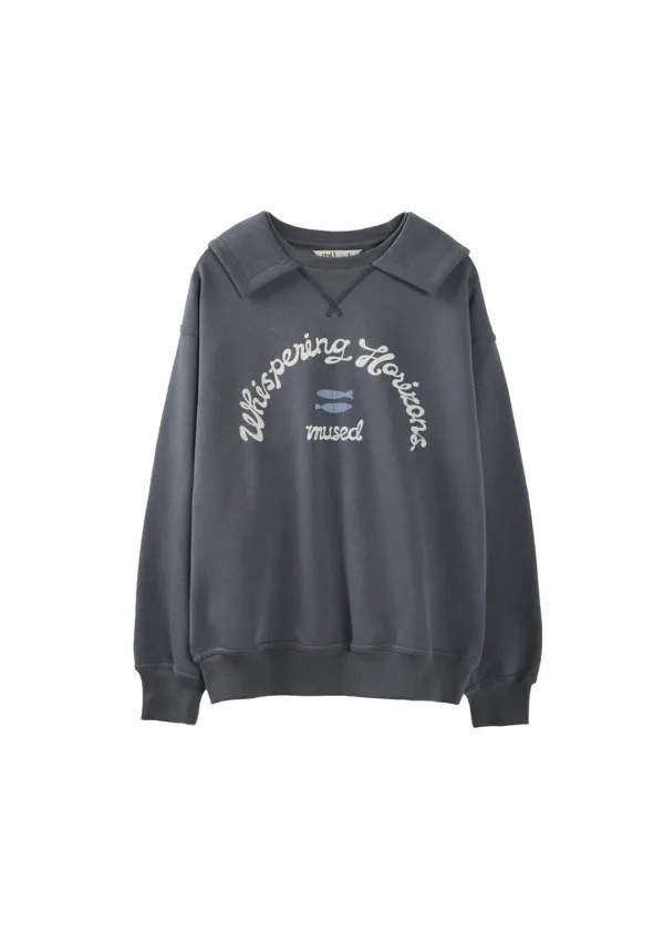 Mused Marina Sweatshirts - Navy
