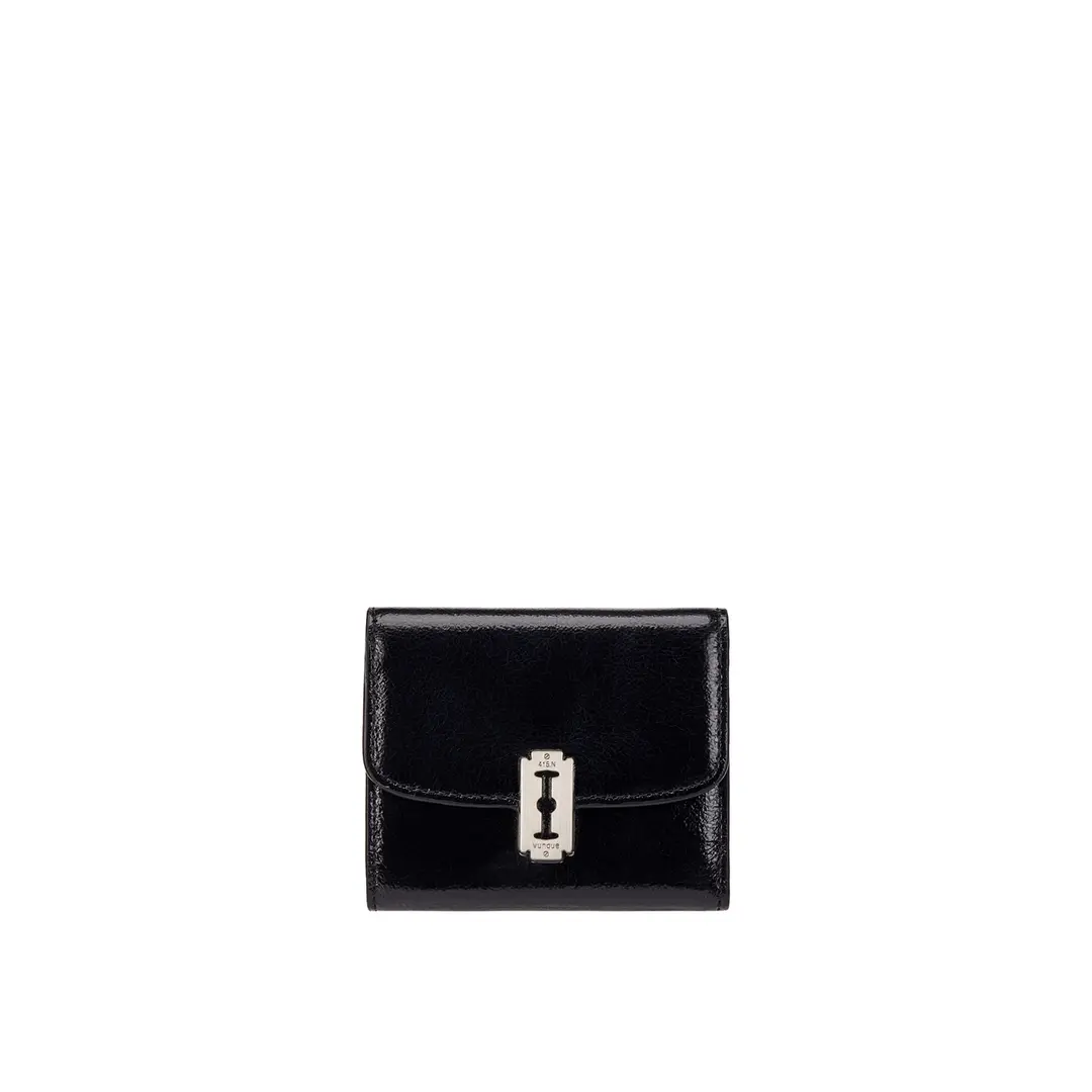 분크 Occam Lune Half Wallet (오캄 룬 반지갑) Black 상품 이미지 1