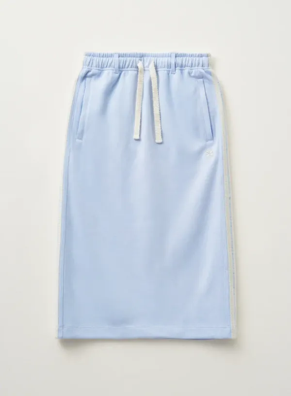 (W) Lawton Midi Skirt - Sky Blue