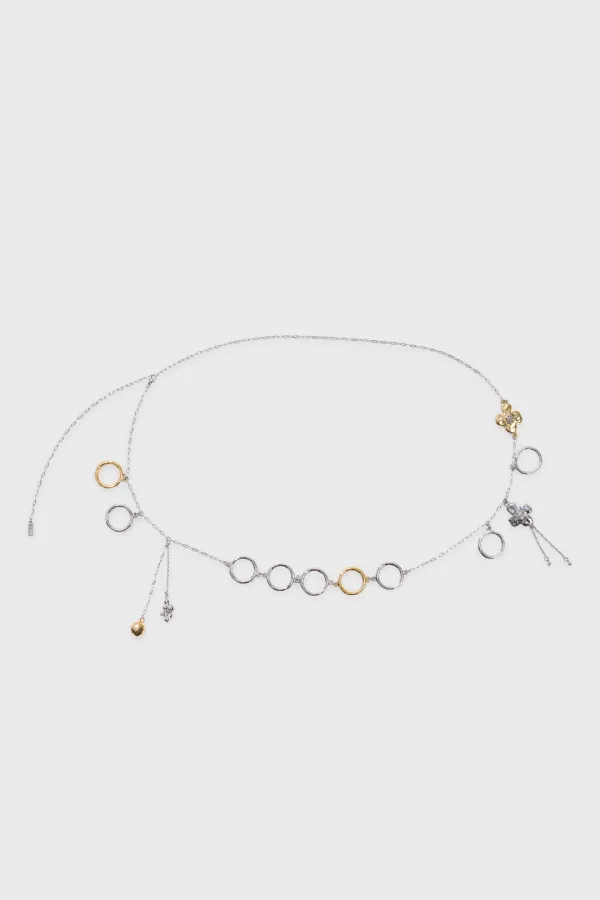 Loop Circle Belt (Silver Gold)