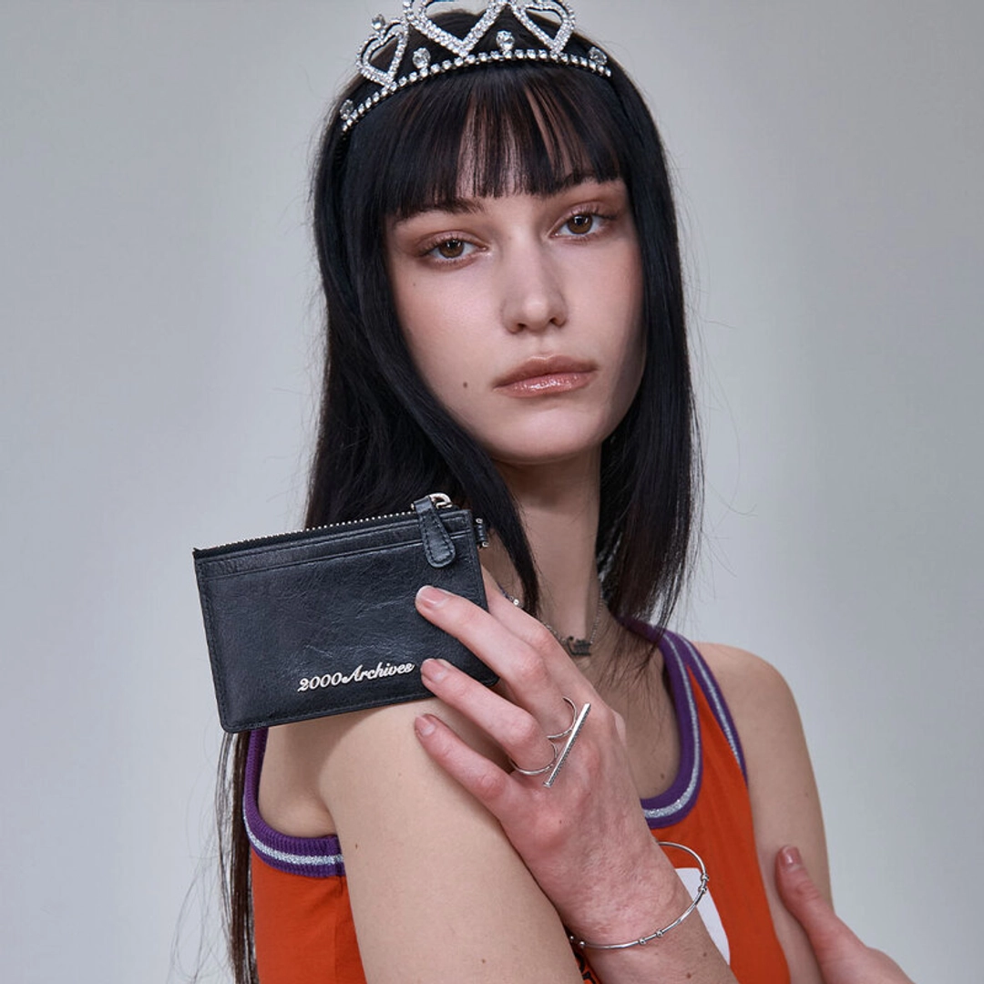 2000아카이브 LUA WALLET (BLACK) 상품 이미지 2