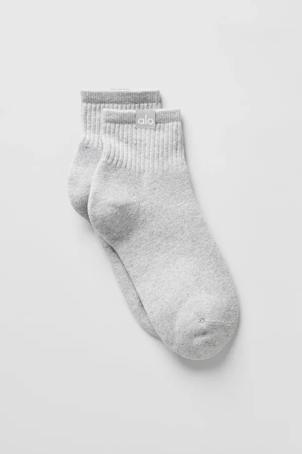 Quarter Crew Street Sock - Athletic Heather Grey
