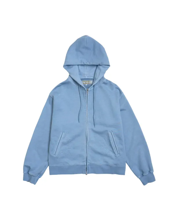 HS Symbol Hoodie Zip Up_VTG Blue