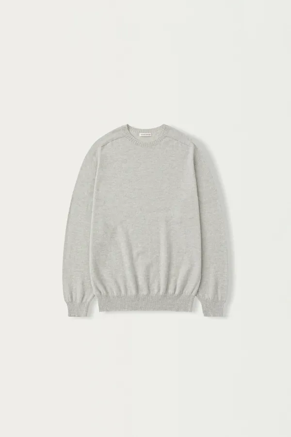 Rove round pullover (Light gray)