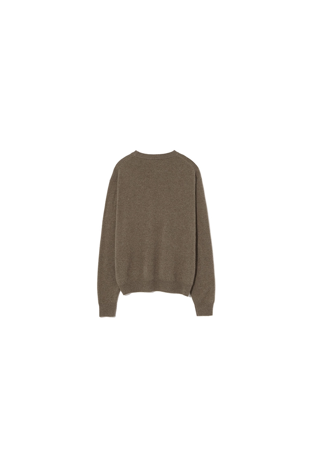 르917 PURE CASHMERE CREWNECK SWEATER [BROWN] 상품 이미지 1