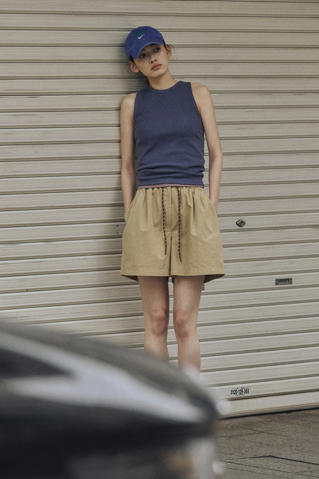 세이지먼트 WINGLE BANDING COTTON SHORT PANTS_BEIGE 상품 이미지 2