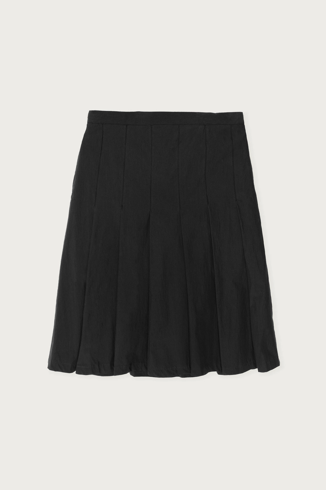 페스토 COTTON PLEATS SKIRT BLACK 상품 이미지 1