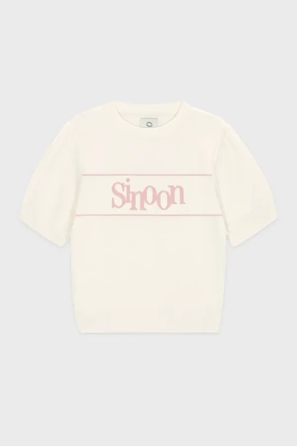 Sinoon Logo Half Knit (Ivory)