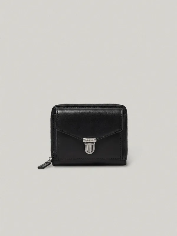 PORTE ZIIPPER WALLET BLACK - VINTAGE포르테 지퍼 지갑