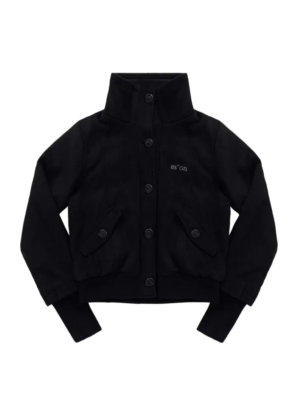 DUMBO WOOL JACKET / BLACK