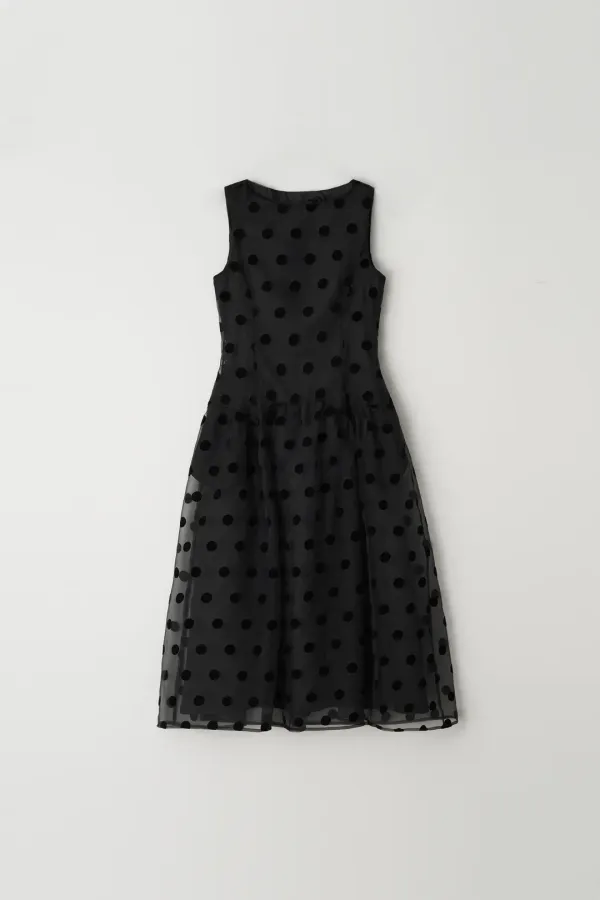 [05.18 순차발송] [8차 리오더] BACK HOLE DRESS_DOT
