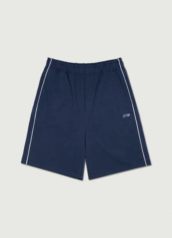 2nd/ Rough Bermuda Pants [navy] - LoveBymood