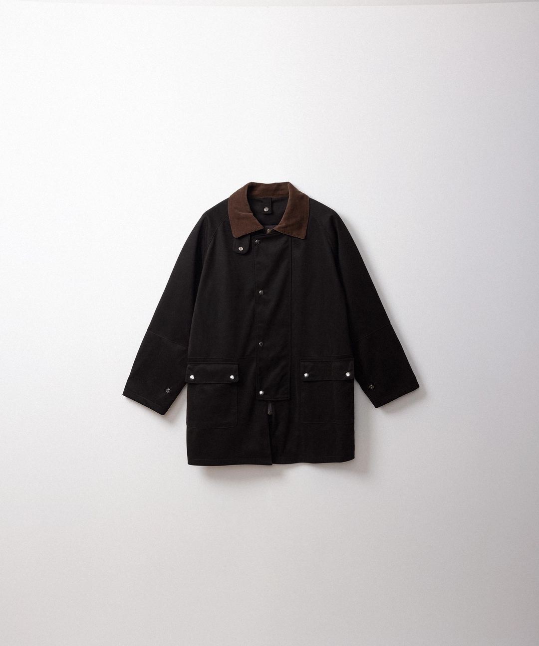 아카이브제이투유 스웨이드 헌팅 하프 자켓 (dark brown) 상품 이미지 1