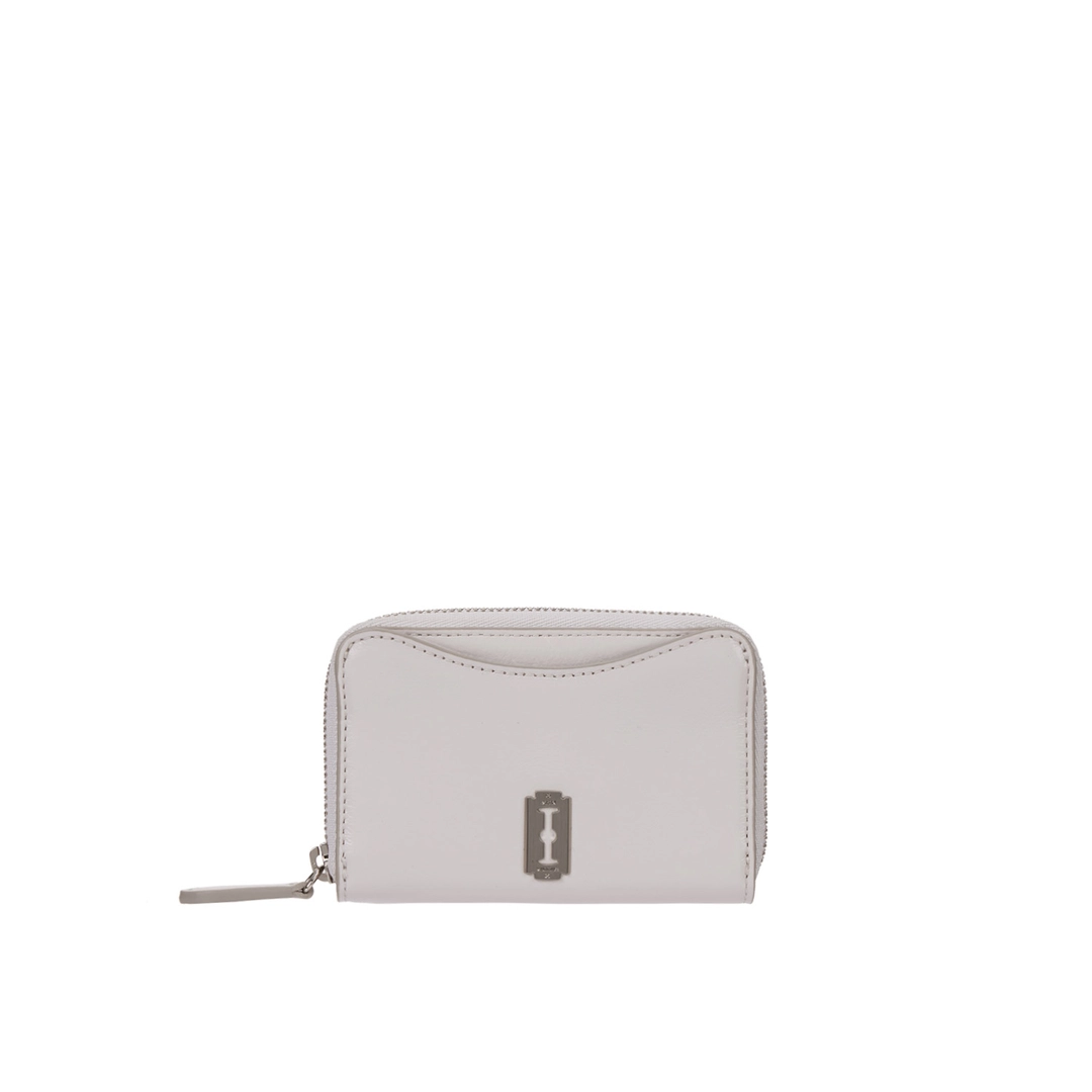 분크 [아울렛] Halfmoon Wave Zipper Card Wallet (하프문 웨이브 지퍼 카드지갑) Ivory 상품 이미지 1