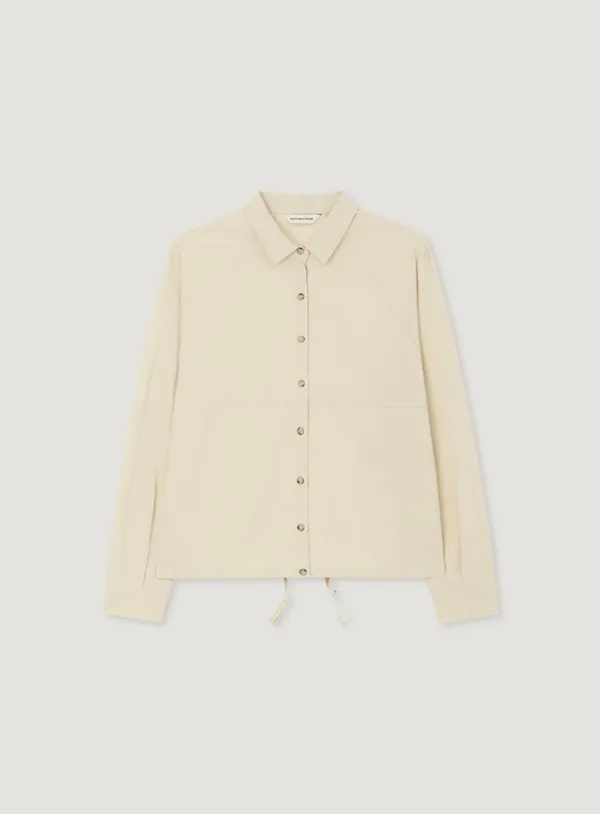 DEAR COLLAR BLOUSE_LIGHT BEIGE