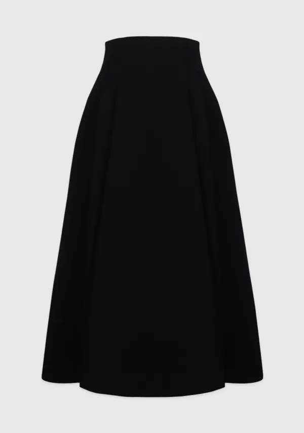 Carla Pintuck Full Skirt Black