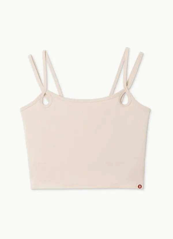 Double hole tank top_Whitecap Gray