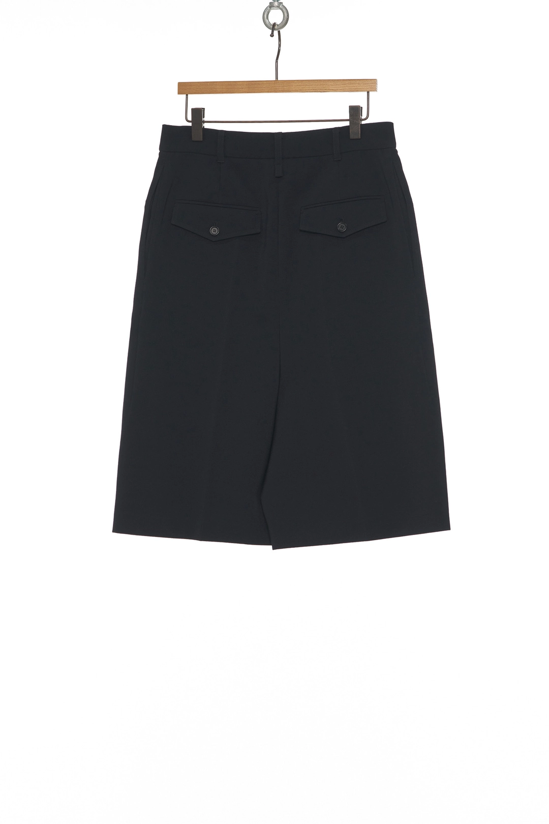 푸쉬버튼 SS25 CHECK SIDE FOLDED BERMUDA SHORTS 상품 이미지 3