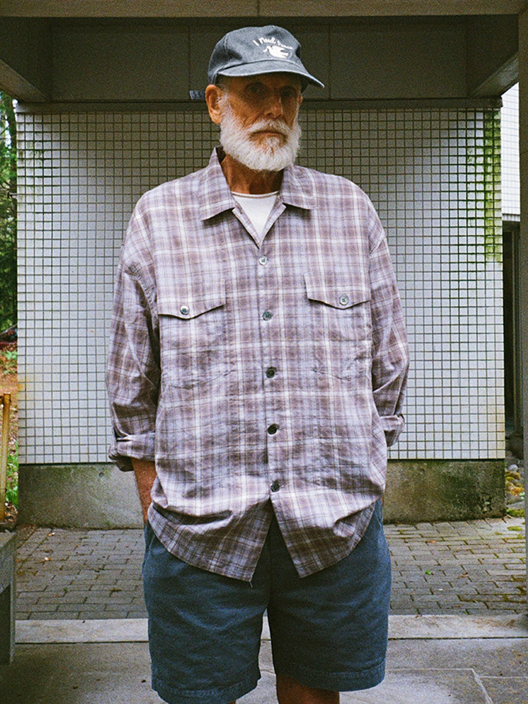 파르티멘토 Dust Field Shorts_Charcoal 상품 이미지 2