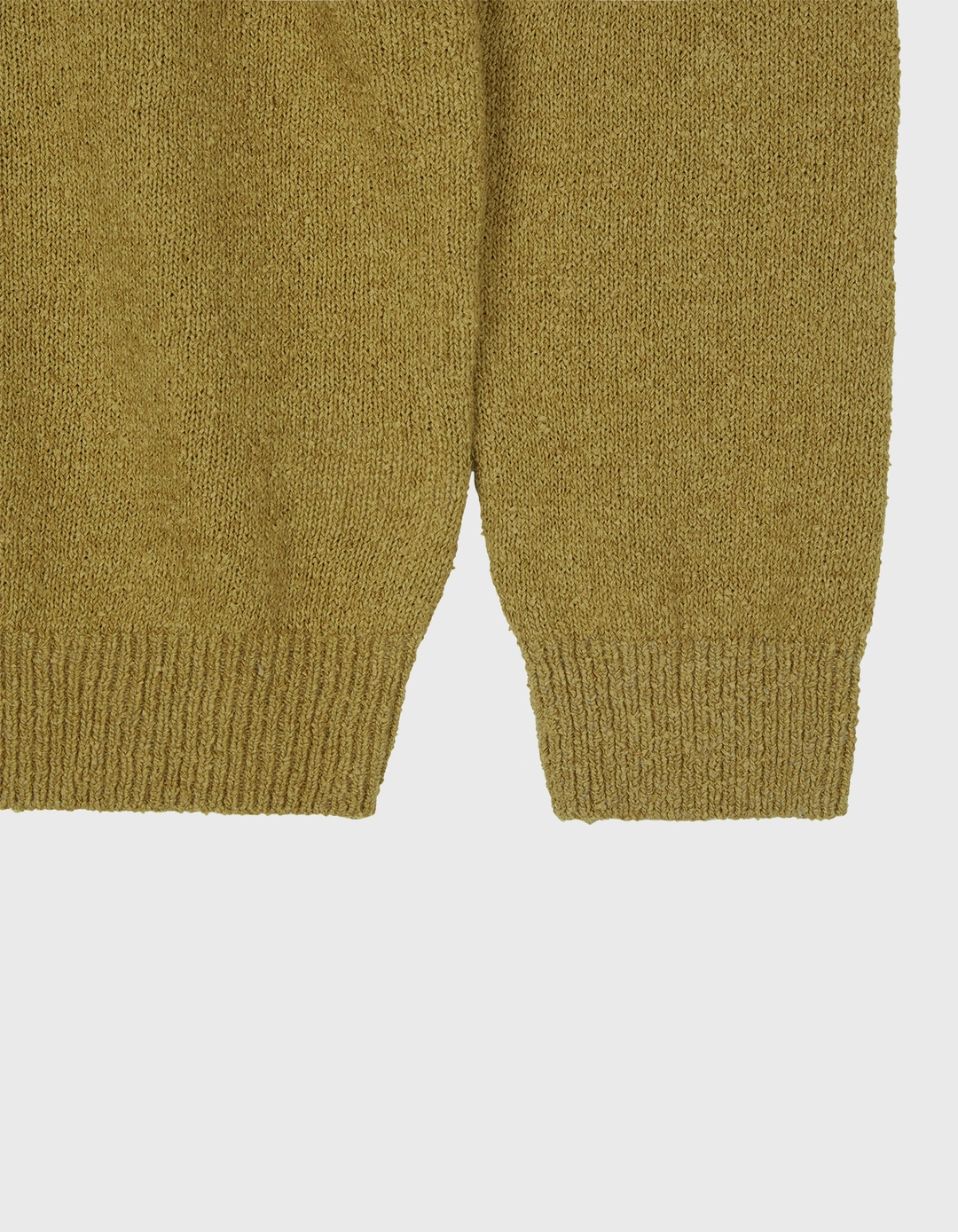 헤리티지플로스 CREST PAPER ROUND CARDIGAN (W) / Gold Khaki 상품 이미지 3