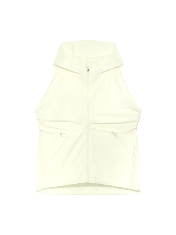 BREEZE RUN TRACK VEST (IVORY)