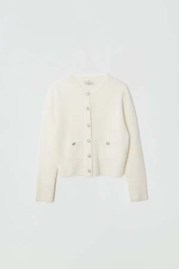 Premium Cashmere 100 Knit Jacket