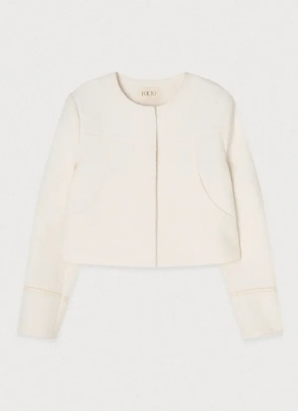 MARE TWEED JACKET - IVORY