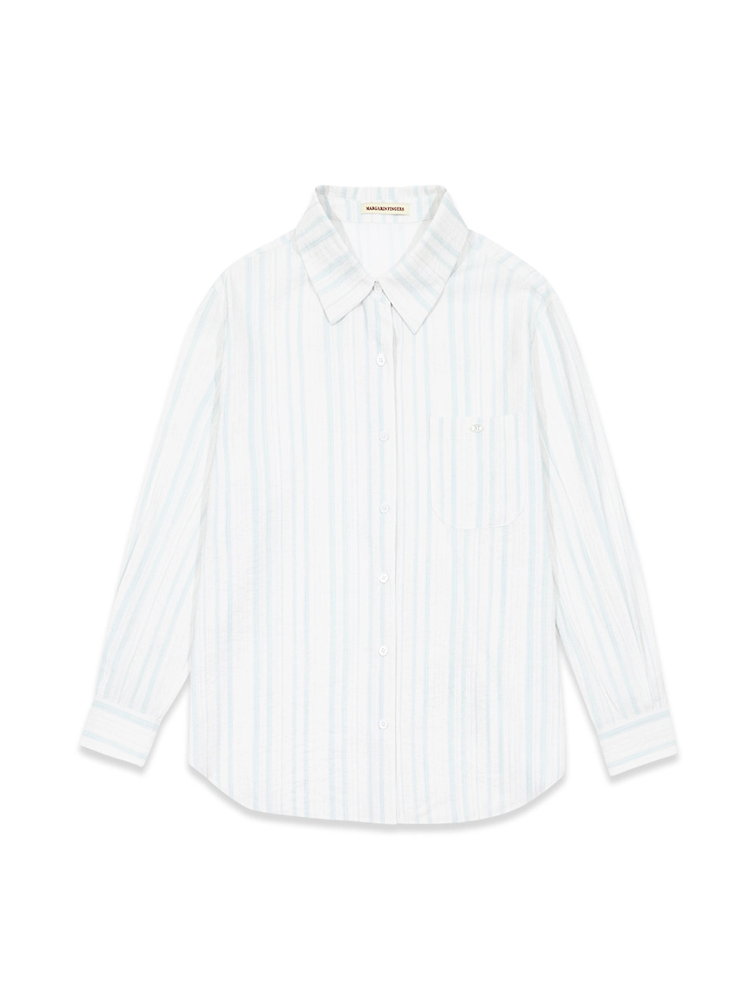 마가린핑거스 NATURAL STRIPE SHIRT (MINT) 상품 이미지 3
